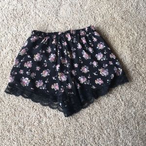 Lush lace shorts